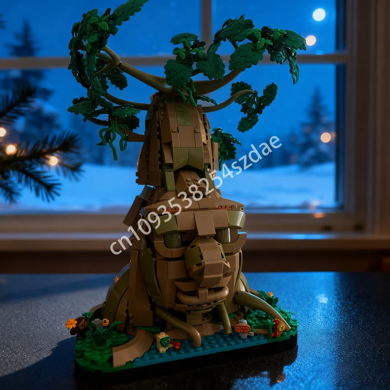 

702 шт. MOC Wind Waker Great Деку, альтернативная модель здания, рождественский подарок, блоки, конструкция, сделай сам, креативная идея, игрушка на день рождения