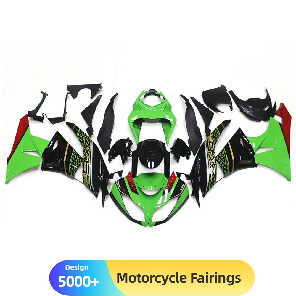 

Комплект обтекателей мотоцикла для KAWASAKI ZX6R 2009-2012 годов с прочными литые панелями из АБС-пластика, идеально подходит для доставки