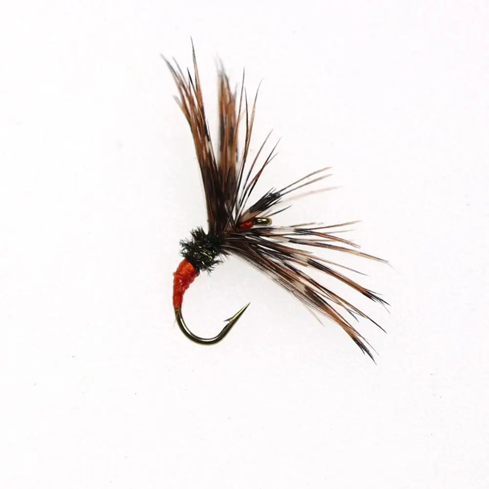 10 pz Tenkara mosche trota Steelhead grigio Dry Fly esche galleggianti esche con gancio esche da pesca accessori