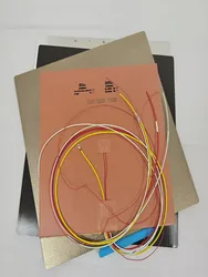 Funssor 1 Set Voron 2.4 3D Printer MIC6 Aluminum Build Plate PEI Heated Bed Silicone Heater 110/220V 250/300/350mm Size