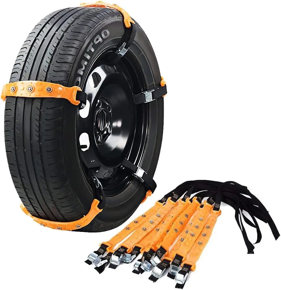 

TPU Tire Anti-Slip Belt Safe Driving Winter Wheels Snow Chains for SUV Auto Accessories Emergency Traction Snow Chains for Car