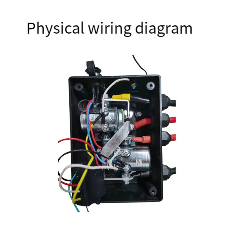 A95I-300A 12V Samochodowa wyciągarka elektryczna Przekaźnik silnika Elektromagnetyczny przełącznik wysokoprądowy Przekaźnik wyciągarki 4255-6P