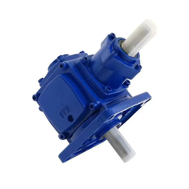 Stainless steel spiral bevel gear right angle steering gear reducer helical gear transmission