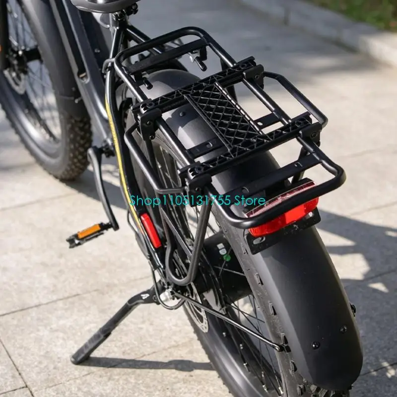 K0EF Bag Carry Mount Holder for Bike Basket Storage with Four Point Locking Layout, Sliding Base Positioning and Daily Cycling