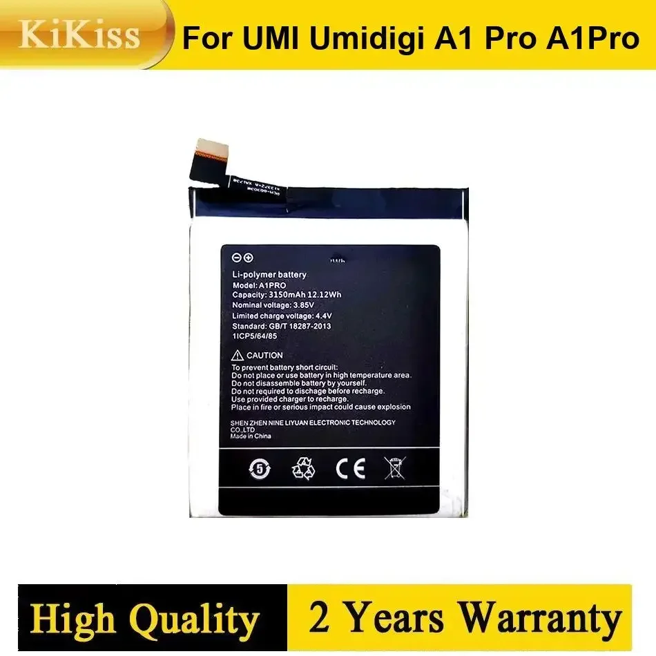 

Rechargeable Safety For UMI Umidigi A1 Pro A1Pro Mobile Phone Battery