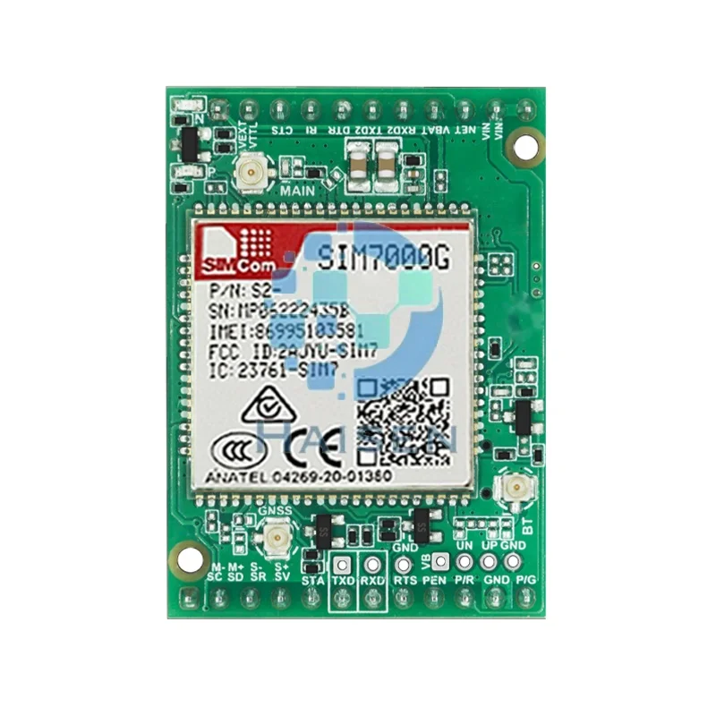 HAISEN SIMCOM SIM7000G Core Board SIM7000G Development Board LPWA+GSM+NBIOT+CATM SIM7000