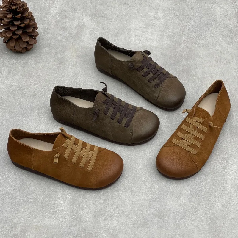 chaussures-plates-en-cuir-faites-a-la-main-pour-femmes-bout-rond-nouveau-style-printemps-ete-portables-quatre-saisons-legeres-en-cuir-de-vachette-chaussures-simples-tendance