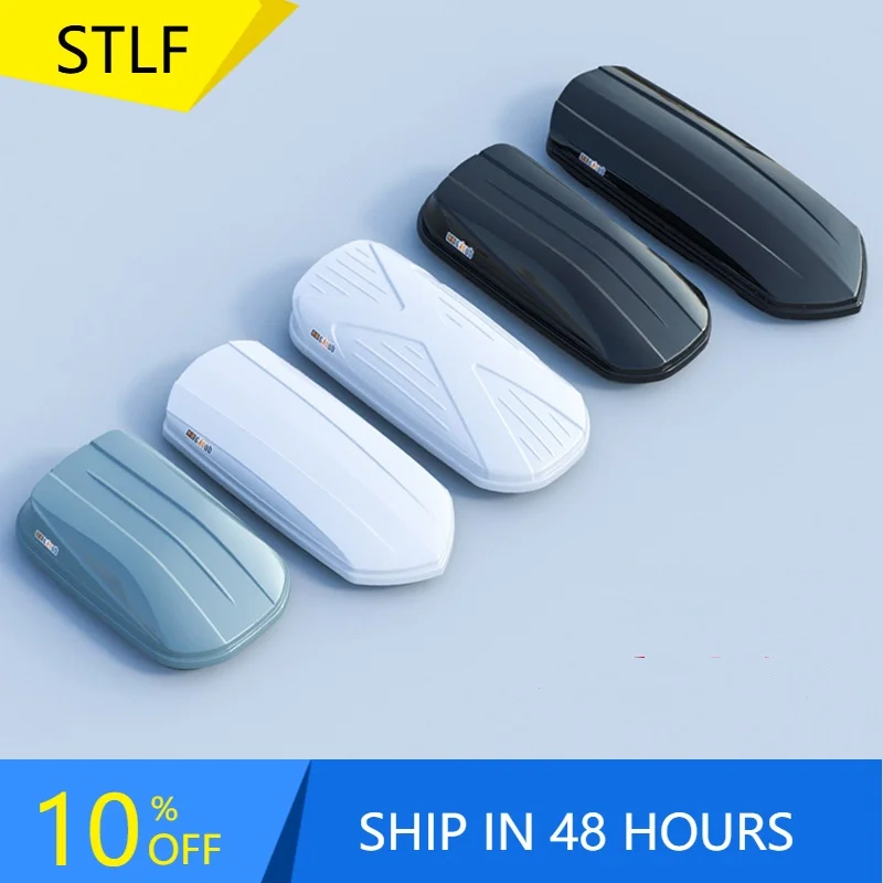 

STLFLarge Capacity 500L Car Roof Box SUV Specific Roof - Top Luggage Carrier Dual - Sided Opening Car Roof Luggage Box