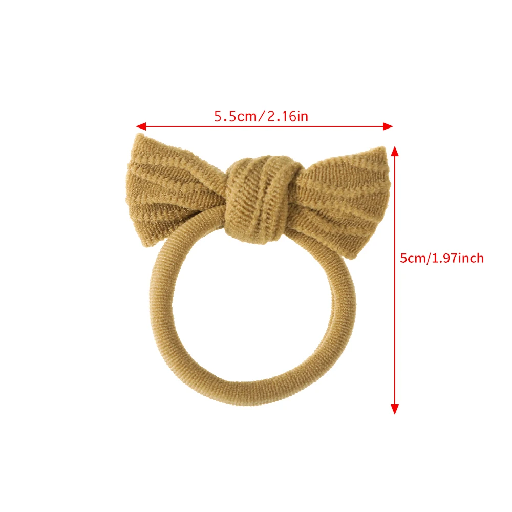 5PCS/set Hair Rubber Bands Girls Elastic Korean Hair Tie Gum Scrunchies Fashion Women Ladies Ponytail Hair Ropes Accessories