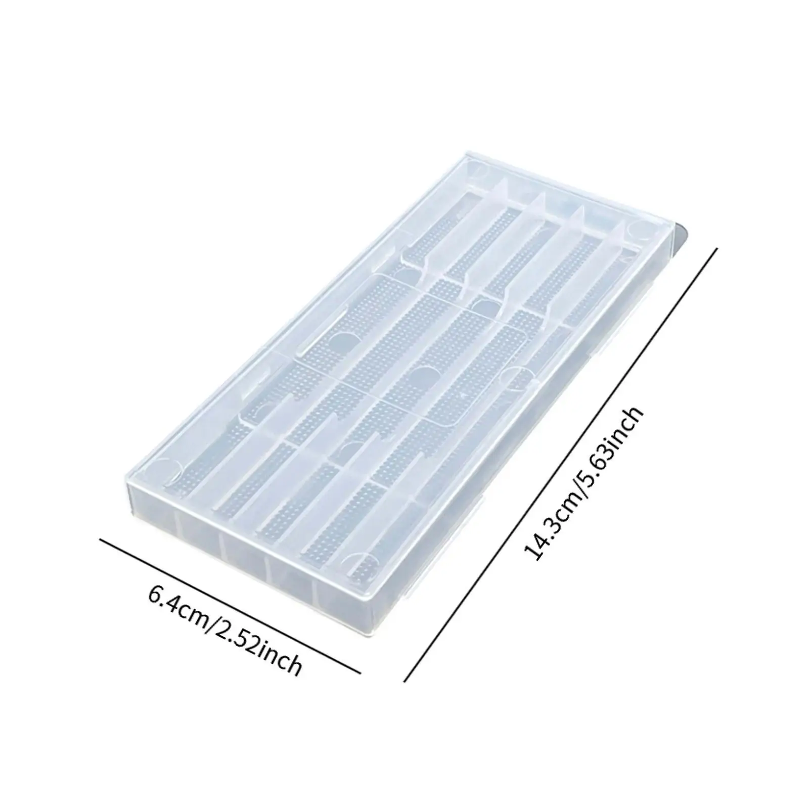 Drill Bit Storage Box Reusable Accessories Portable Premium Rectangular Practical Organizer Small Parts Case Tool Parts Case