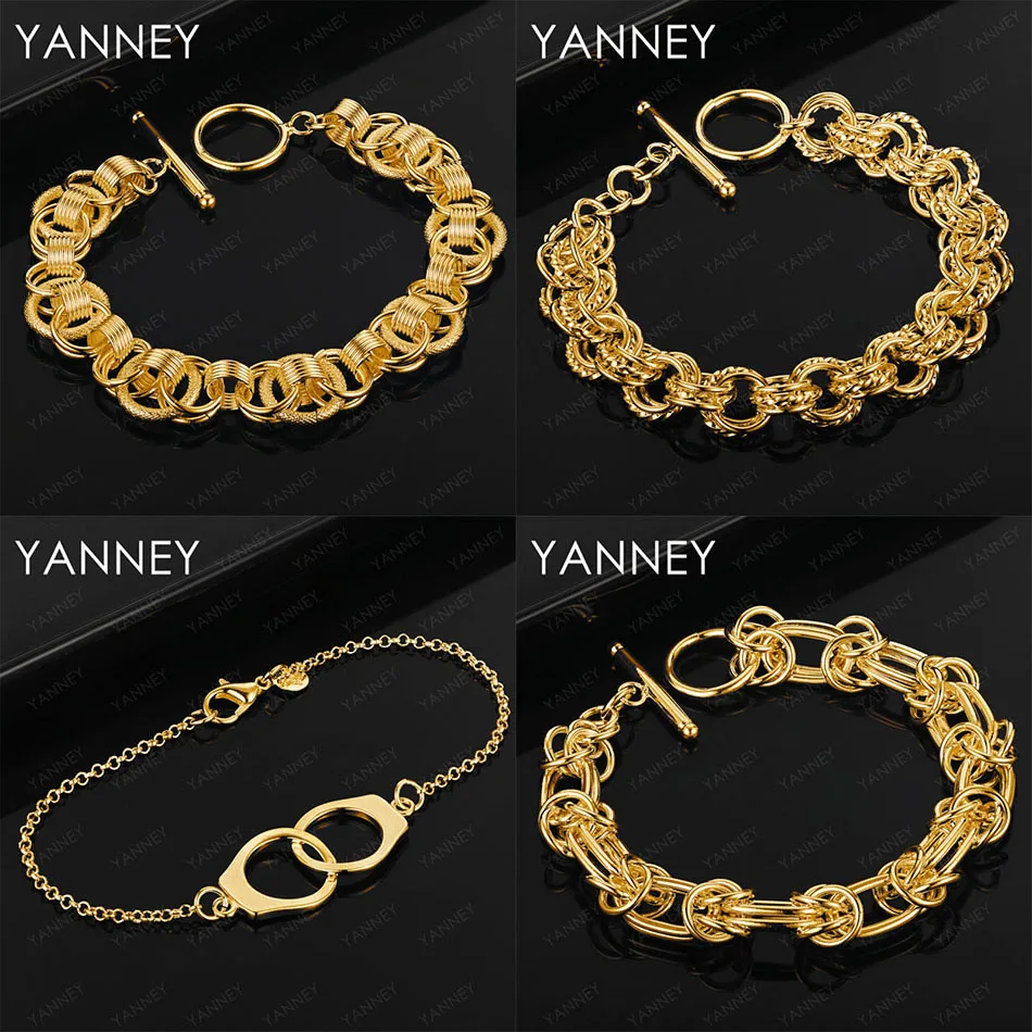 Fashion 925 Sterling Silver 18K Gold Delicate Braided Bracelet Men Women Jewelry Party Favor Hip Hop Accessories