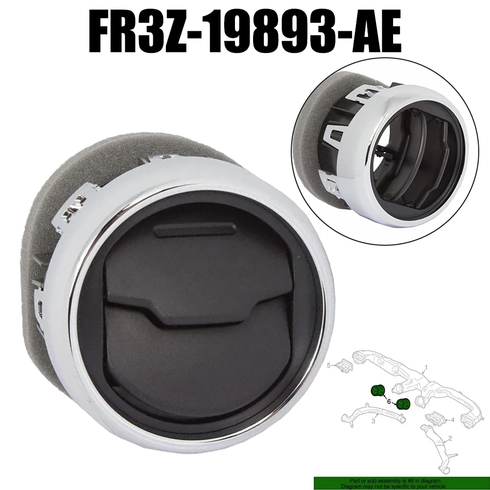 

Practical Center Air Vent Center Air Vent For Ford For Mustang 2015-17 OEM Number: FR3Z-19893-AE Replacement Part