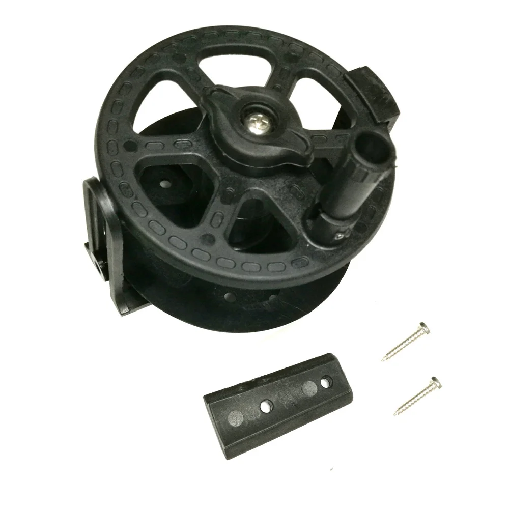230FT/70 Meter Composite Speargun Reel Fish Shooting Gun Reel for Split-type shotgun Rope Reels Spearfishing Accessory