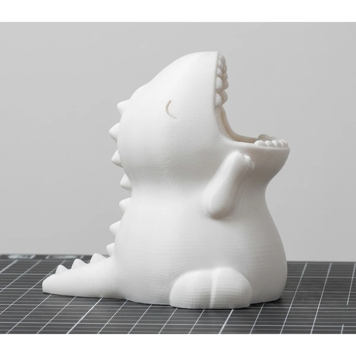 (9*9.3cm) Cute Dinosaur Pen Holder 3D Printed Desk Organizer Kawaii Dino Gift Creative Stationery Stand Home Office Ornaments