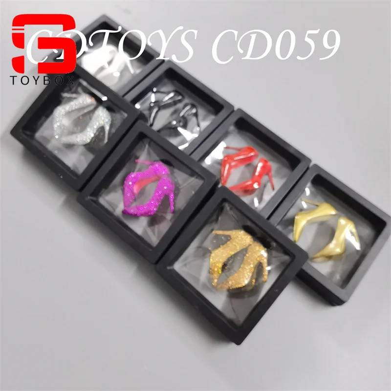cdtoys cd059 1/6 مقياس أنثى أحذية عالية الكعب نموذج صالح 12 ''TBL PH أنثى الجندي أقدام صغيرة عمل الشكل دمى الجسم #4