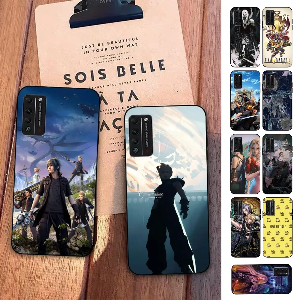 

Final Fantasy Phone Case For Huawei Honor 10 lite 9 20 7A 9X 30 50 60 70 pro plus Soft Silicone Cover