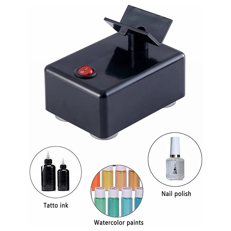 Electric Nail Polish Shaker Tattoo Ink Pigment Shaking Mixer UV Gel Paint Liquid Anti-Caking Shaking Machine