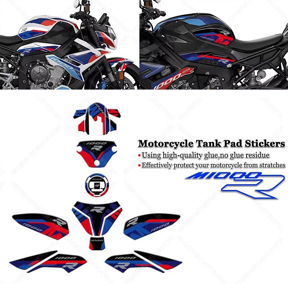 

For BMW M1000XR M1000xr m1000xr Motorcycle Fuel Tank Pad Protection Sticker 3D Epoxy Resin Sticker