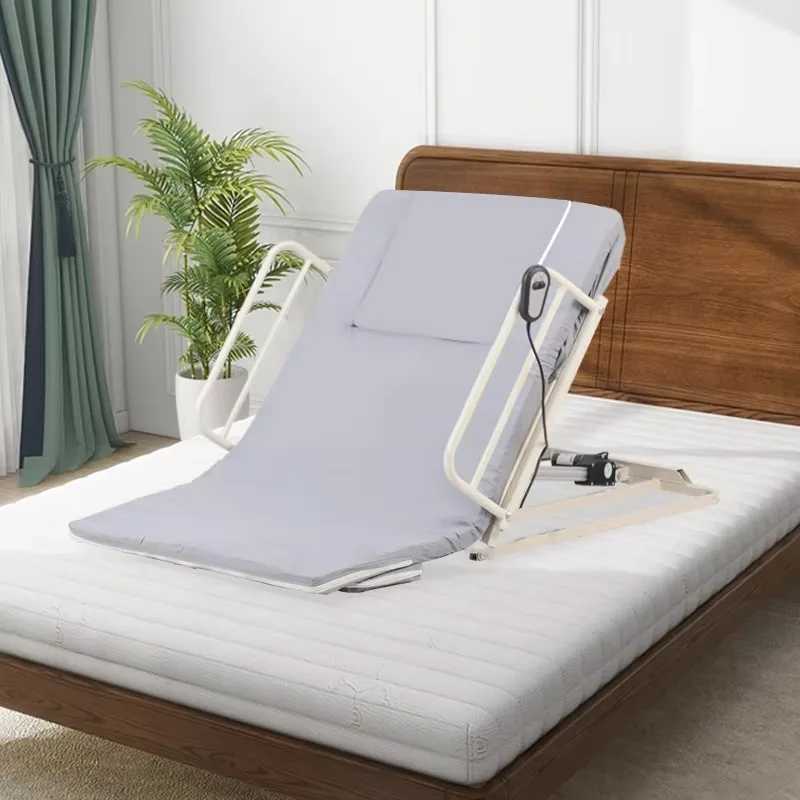 

Lifting Bed Frame Backrest Electric Lift for Elderly Adjustable Back Support With Controller