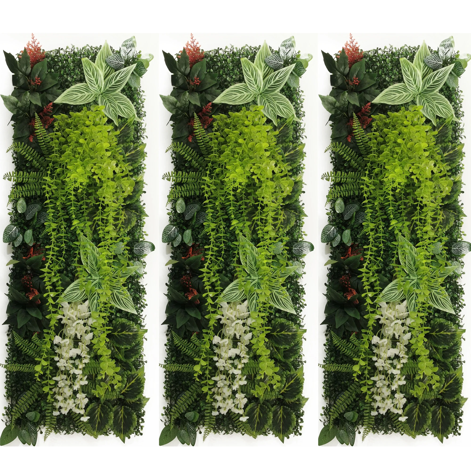 

40cm *120cm Decorative Wall Artificial Plant Lawn Grass Mat Greenery Panel Decor Fence Carpet Real Touch Moss Lawn