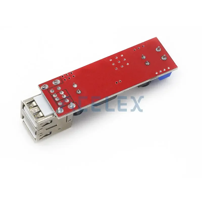 Dual USB Output DC-DC Step Down Buck Power Module 9V/12V/24V/36V to 5V USB 3A for Vehicle Charger LM2596