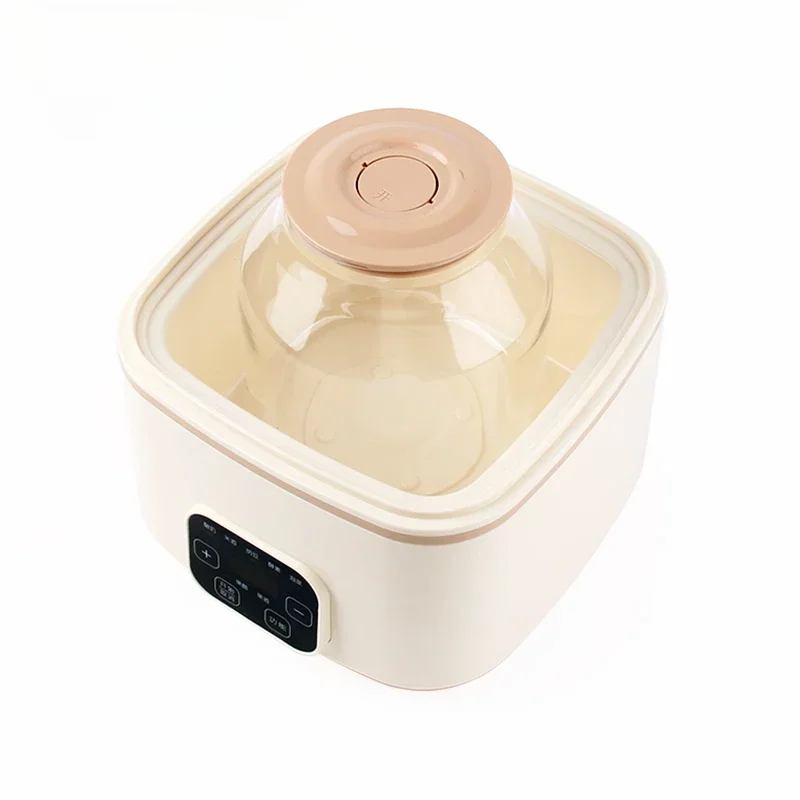 Multifunctional Automatic Electric Yogurt Maker Fruit Enzyme 2L Glass Liner Pickles Fermenting Machine Leben Natto Fermenter Pot