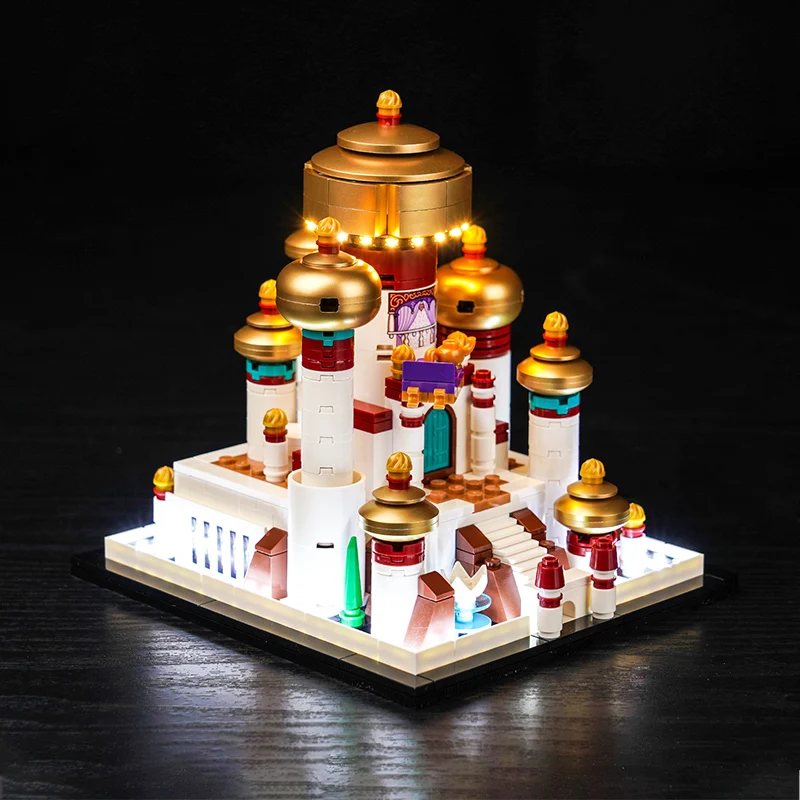 Vonado-Juego de 40613 luces LED, adecuado para Mini Disney Palace of Agrabah, bloques de construcción (solo incluye accesorios de iluminación)