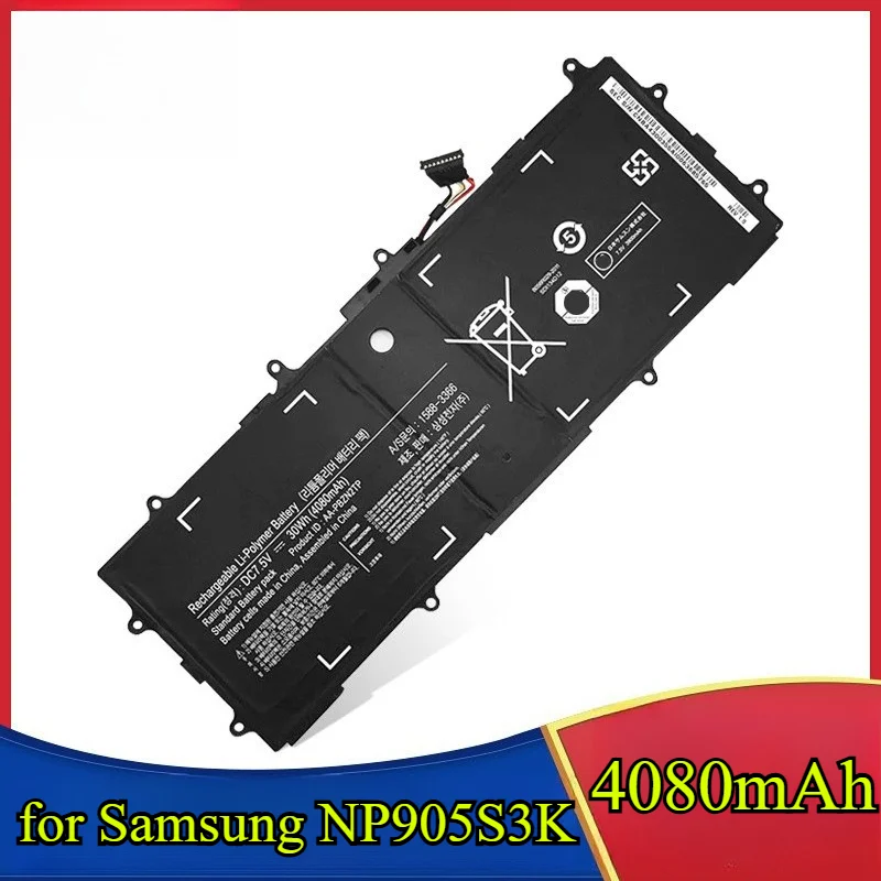

Высокопроизводительный сменный аккумулятор емкостью 4080 мАч для Samsung NP905S3K/910S3K/905S3G литий-полимерный аккумулятор премиум-класса с интеллектуальным управлением энергии