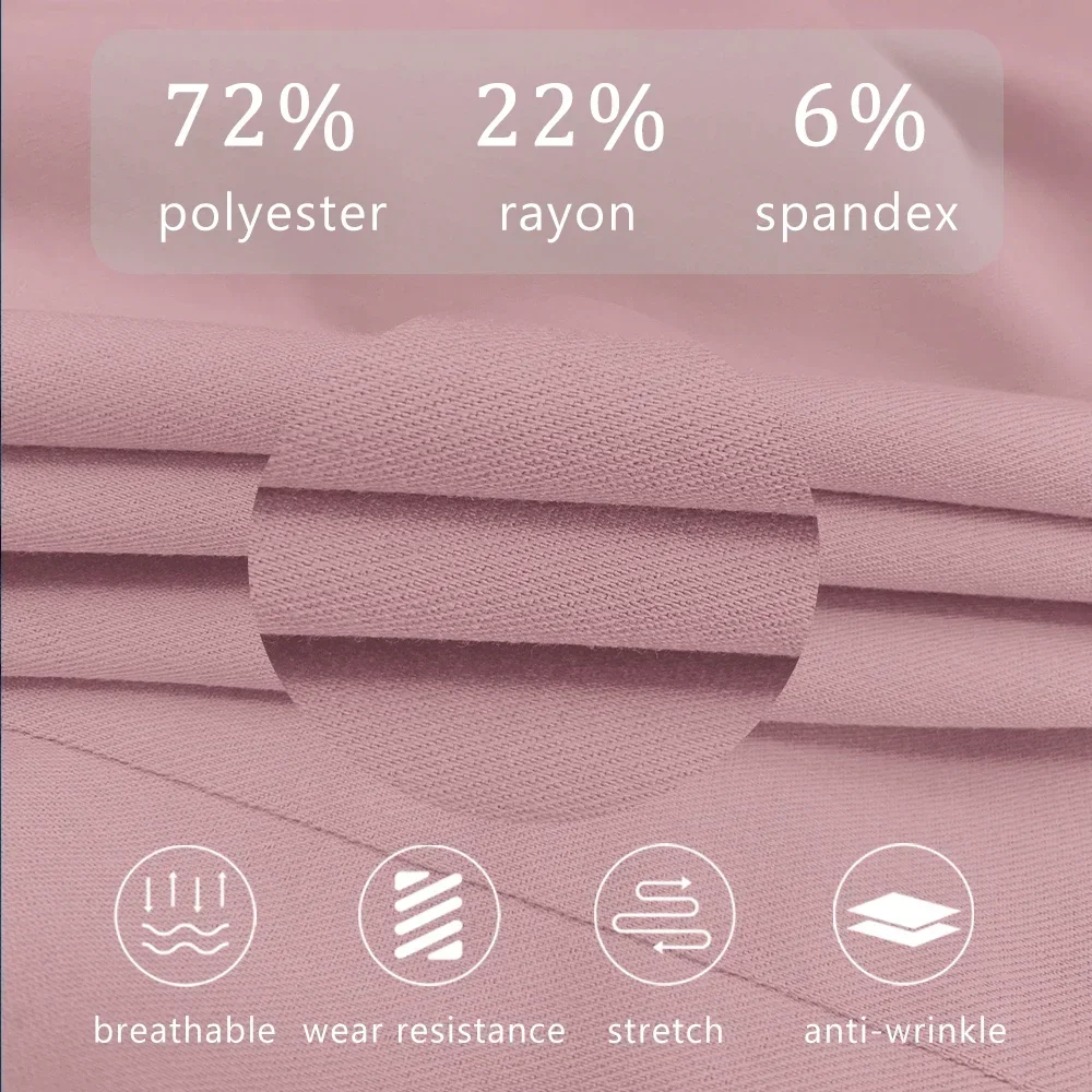 ملابس صيدلية المختبر عالية الجودة الزي الطبي الجراحي ملابس العمل الجمالية ملابس طبيب الأسنان مجموعة ملابس العمل للتمريض السريري