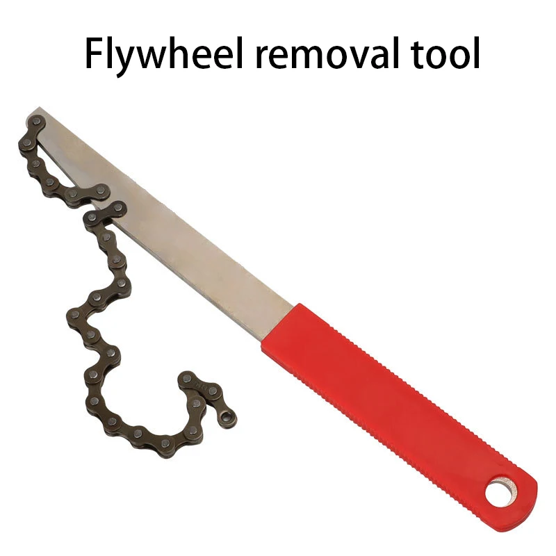 Portable Bike Flywheel & Cassette Wrench Removal Tool Kit 12 Teeth MTB Sprocket Removal Portable Bicycle Repair Tools view 4