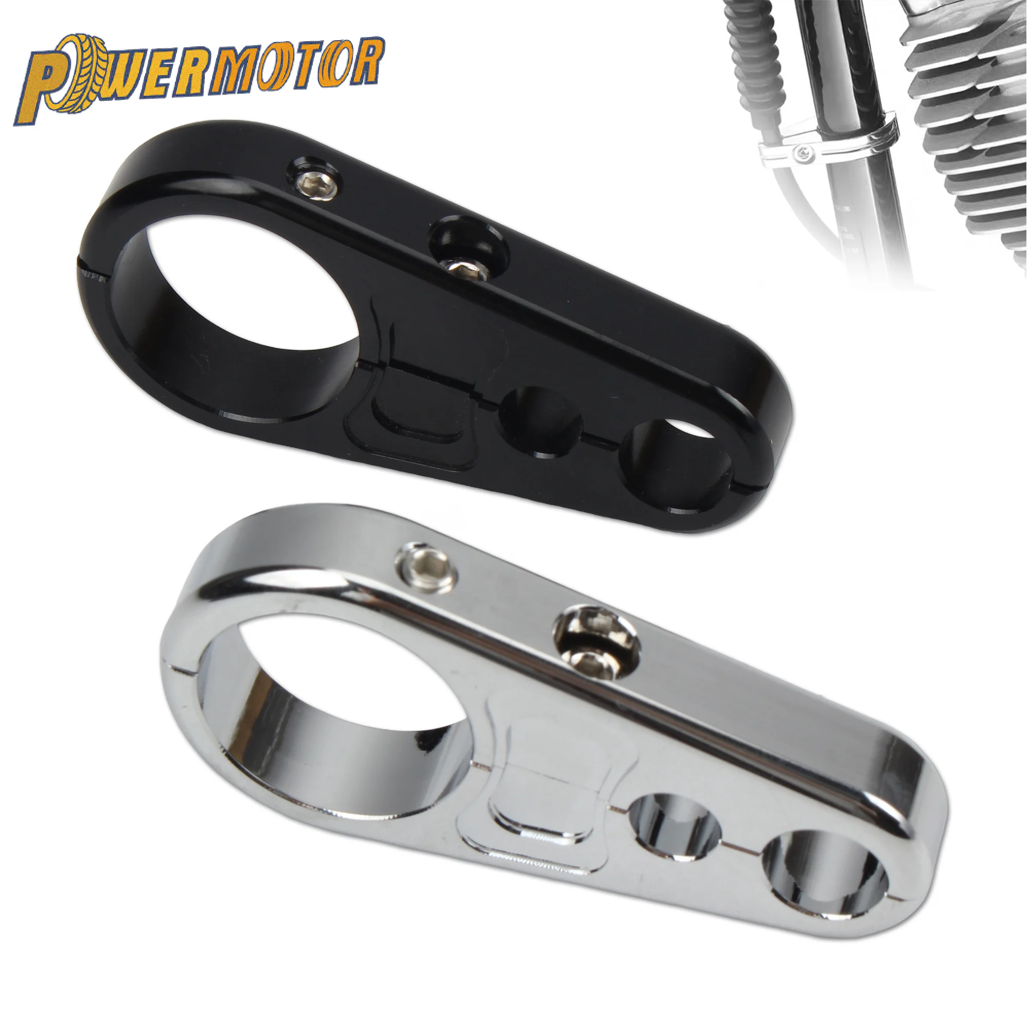 Für Harley Dyna Sportster XL Cafe Racer Motorrad Rahmen Lenker Kabel Klemme Linie Kupplung Bremse Kabel Draht Klemme Zubehör