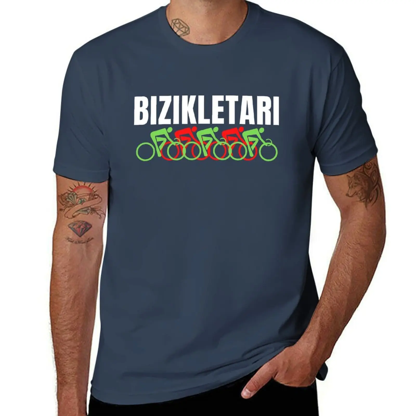 Euskadi Cyclist Basque Bizikletari T-Shirt Holiday All Match T-Shirt