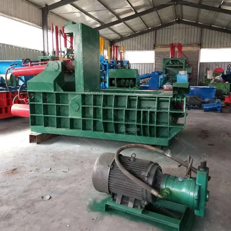 Scrap Metal Baling Press Machine Shearing Metal Baler Machine