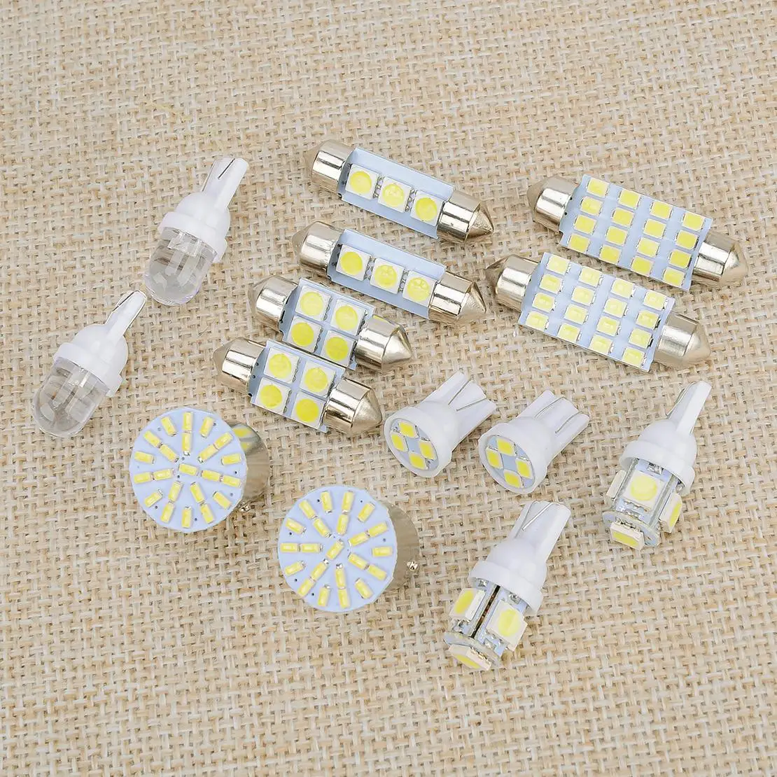 

14pcs White Interior LED Lights Package Lamp Bulb Kit fit for Dodge RAM 1500 2500 3500 2006-2008