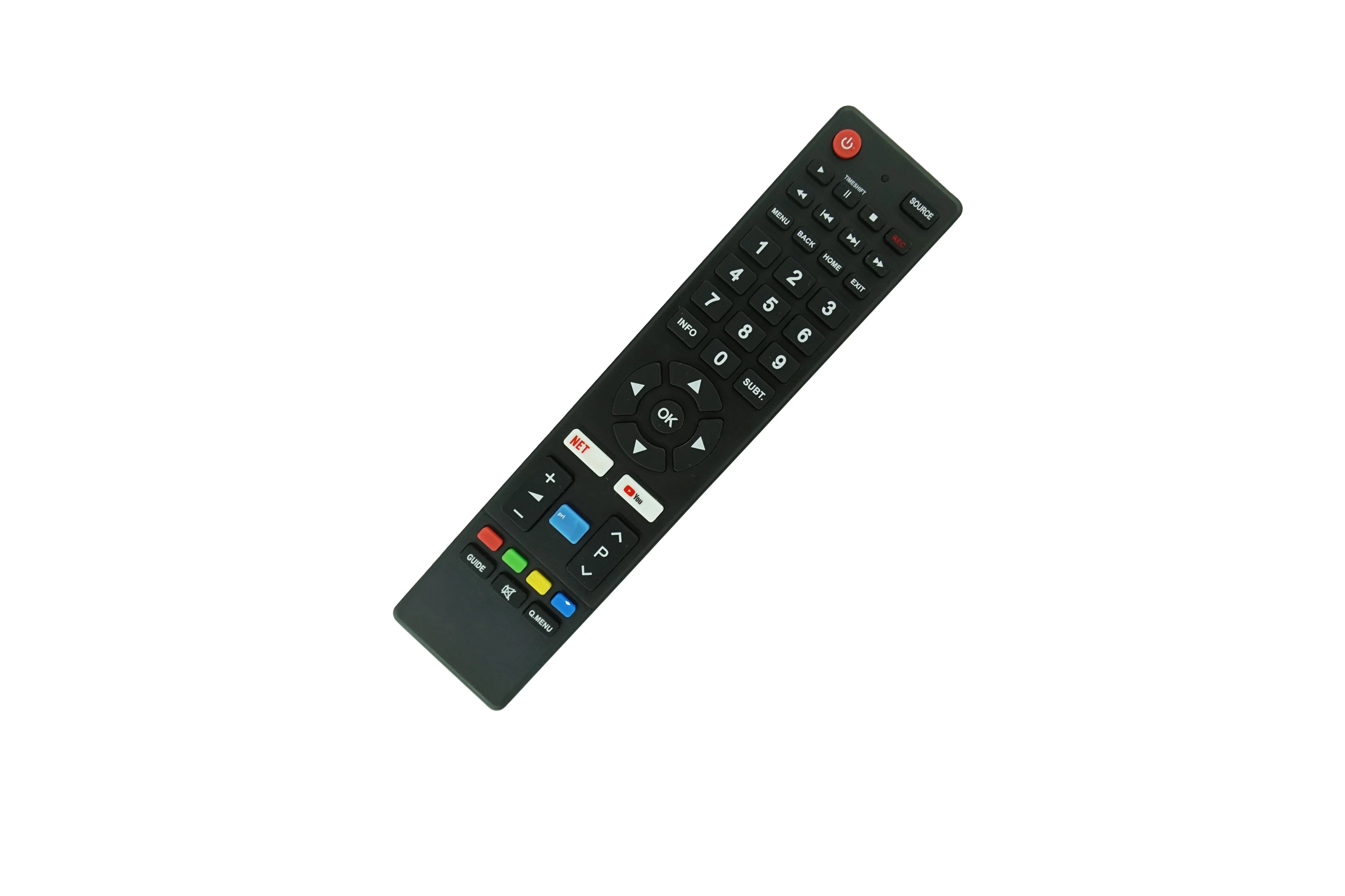 Controle remoto para tv saba sa40s55n sa40s57n, sb43uhd19 sb50uhd18 sb55uhd19 e chiq u75g8 smart 4k uhd