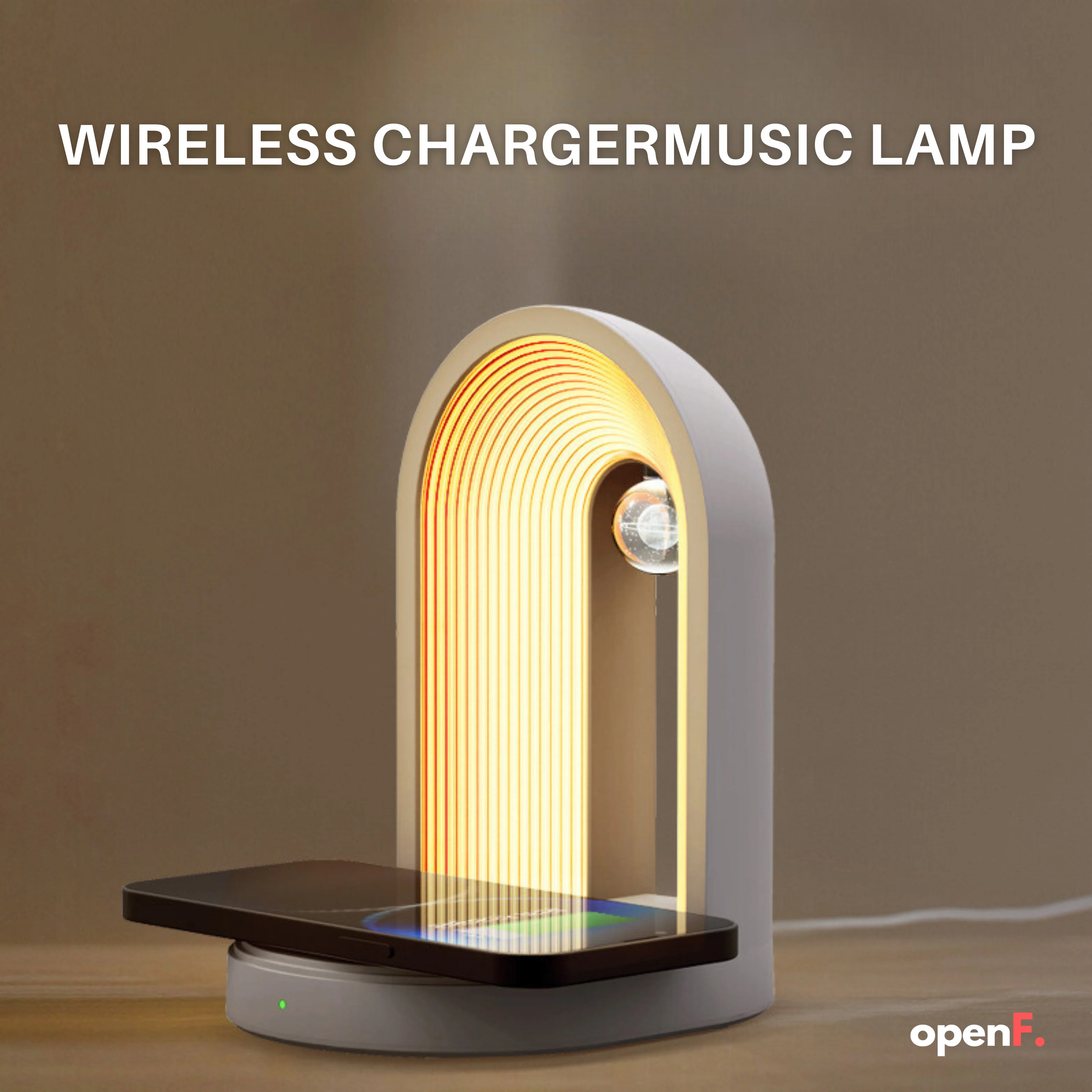 Wireless Charging Night Light Atmosphere Lamp Table Lamp Multifunctional Mobile Phone Bluetooth Speaker Valentine's Day Gift