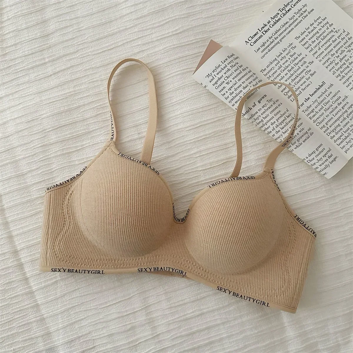 8cm Extreme Push Up Bra For Small Chest AA-A-B Cup Ultra Thick Padding Wireless Bra For Max Lift Deep Plunge Seamless Lingerie_voghion.com