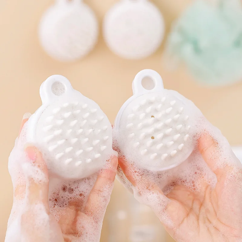New Silicone Shampoo Brush Scalp Massage Brush Hair Washing Comb Salon Hairdressing Tool Body Massage Brush Clean The Scalp