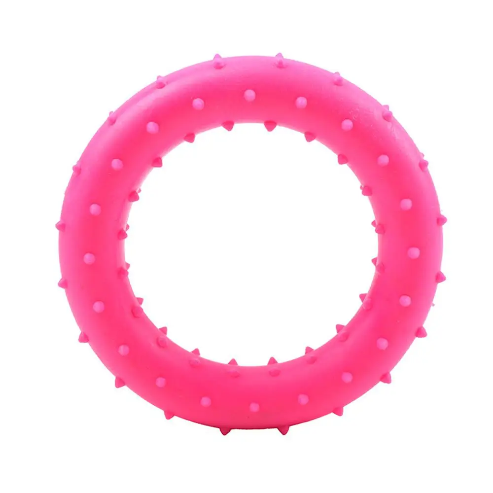 Pet Flying Disk Grind Teeth /blue/fruit Green Dog Toys Interactive Supplies Thorn Circle Pet Toy Floating Tpr Bite Ring Toy