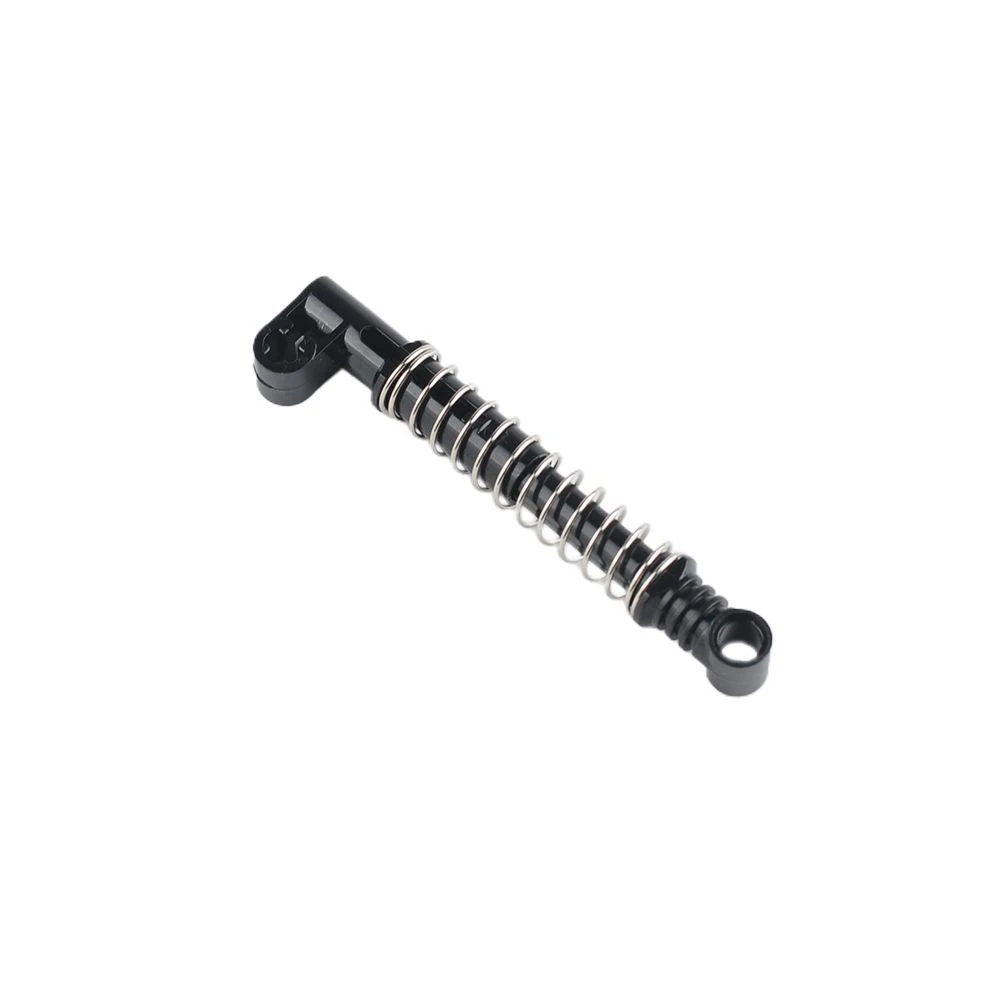 Shock-absorbing Arm Building Blocks MOC Technological Soft/Hard Spring Shock Arm Bricks DIY Parts for Motorcycle Car Toys  #T3