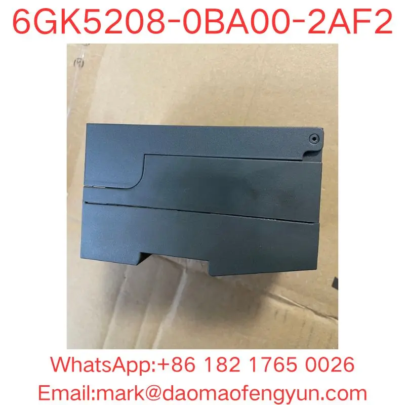 6GK5208-0BA00-2AF2 تم اختباره بشكل جيد، في حالة جيدة SCALANCE XF208، مسطح، مفتاح IE مُدار، منافذ 8x 10/100 ميجابت/ثانية RJ45