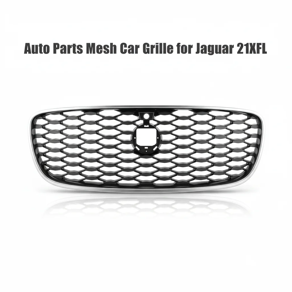 

T2H45334-C ABS Chromed Car Grille Manufacture Auto Parts Mesh Car Front Grill Accessories for Jaguar XFL2021-