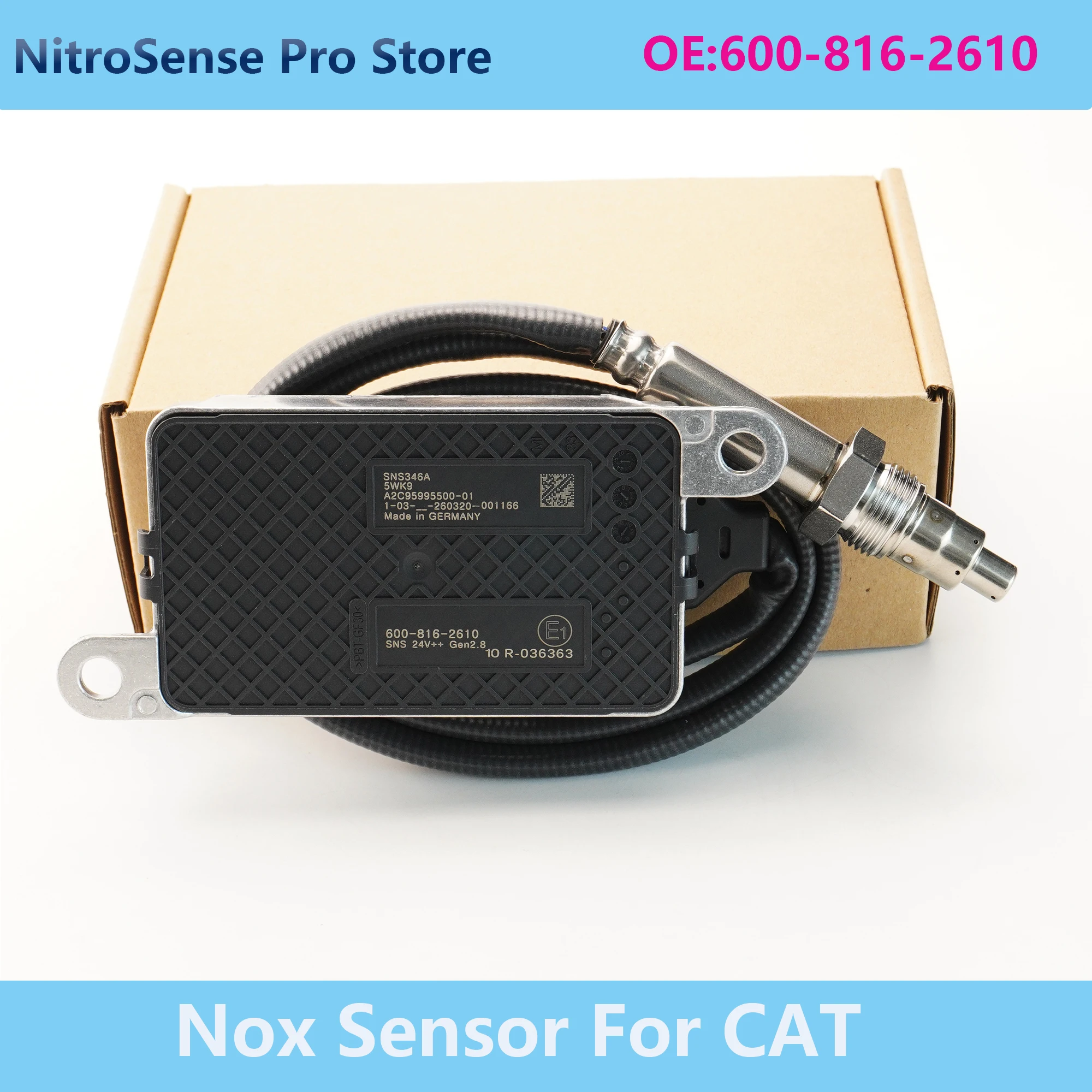 

600-816-2610 6008162610 Nitrogen Oxide Sensor Nox Sensor Compatible Fits for Komatsu