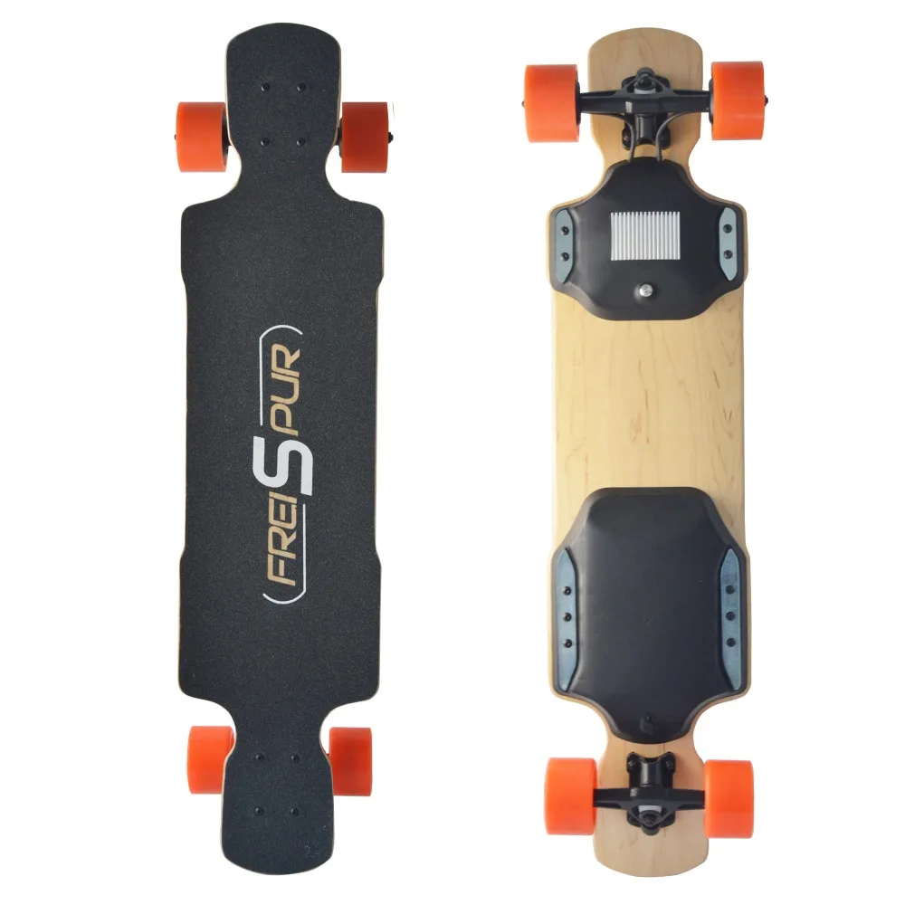 Skate elétrico de controle remoto para adultos, Longboard E com roda grande, esporte, 83mm