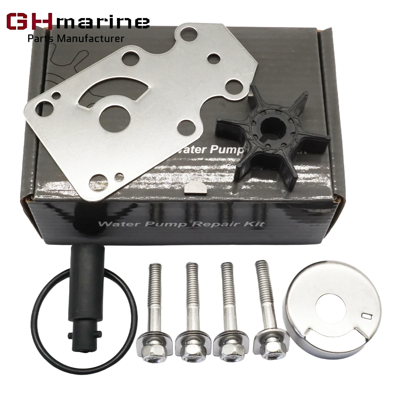 

68T-W0078-00 Outboard Engines Water Pump Impeller Repair Service Kit For Yamaha 6 8 9.9 HP F8 F9.9 4 Stroke Aftermaket Motor