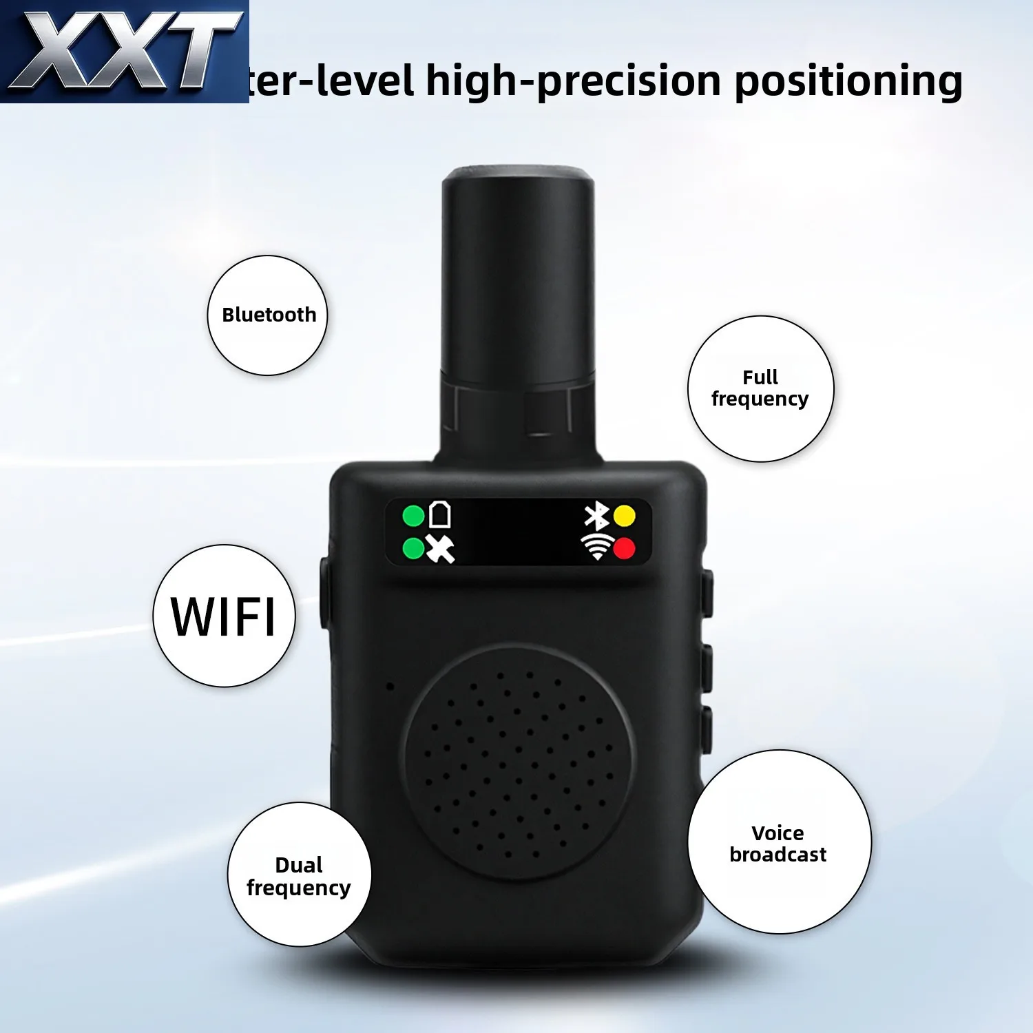 Portable GNSS Land Boundary Position Marking Equipment One Click Operation For Farm Acreage And Field Survey Data Recording