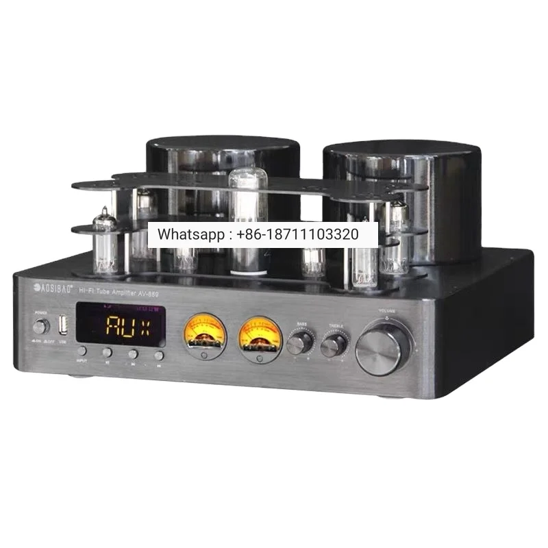 

220 В 200 Вт * 2 HiFi беспроводной трубчатый усилитель Blueteeth USB высокомощный вакуумный усилитель звука домашняя музыка громкоговоритель усилитель плеер