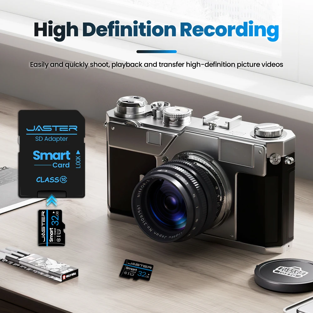 TF 고속 읽기 및 쓰기 메모리 카드 128GB 64GB 플라스틱 메모리 스틱 32GB 16GB 트랜스플래시 카드 8GB 휴대폰 카메라용