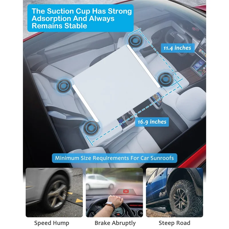 Reliable-For Starlink Mini Sunroof Suction Cup Mount,For Rvs, Boats, Airplanes Mounting Bracket Adapter