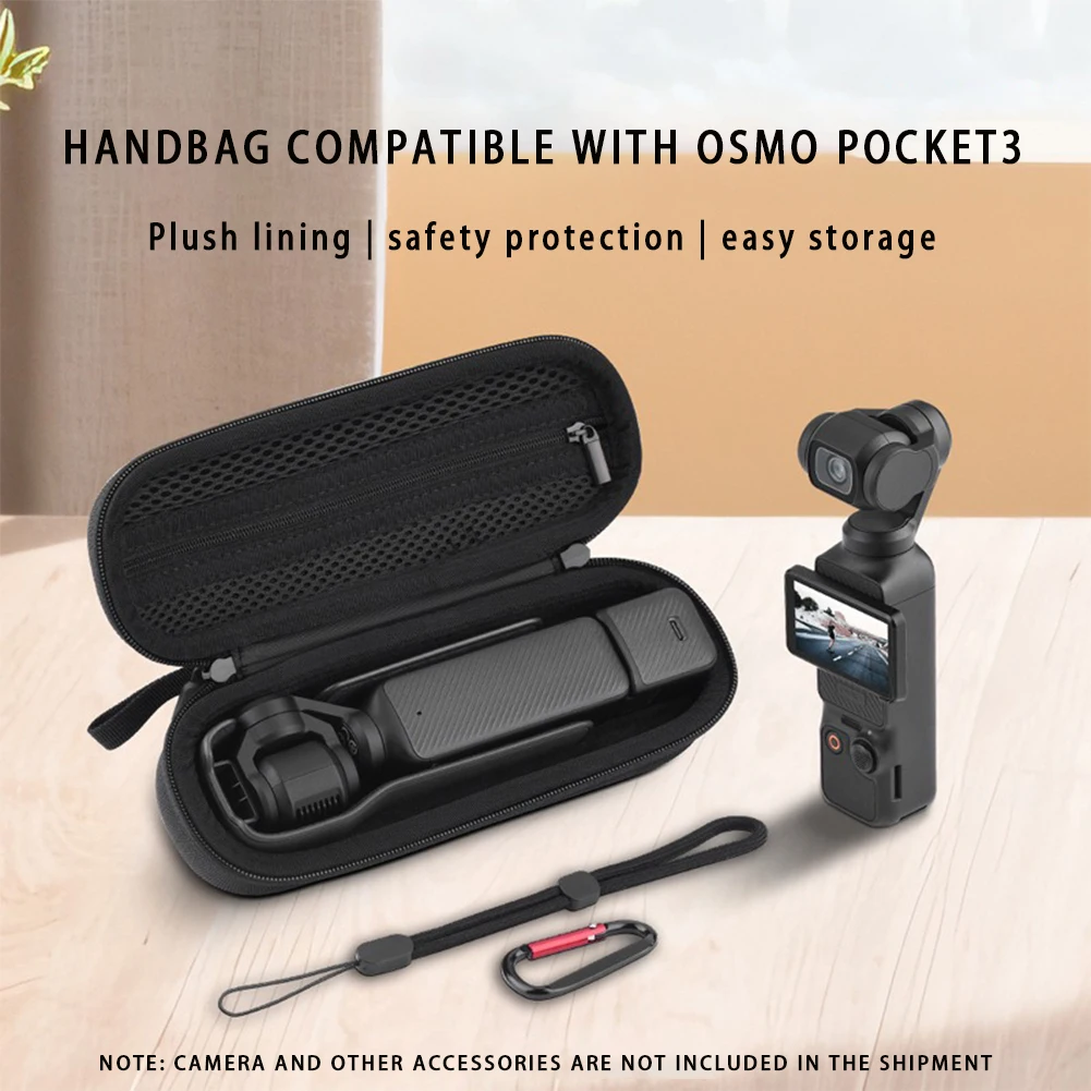 Hard Storage Bag for DJI OSMO Pocket 3 Case Portable Handbag Carrying Bag for OSMO Pocket 3 Creator Combo Accessories